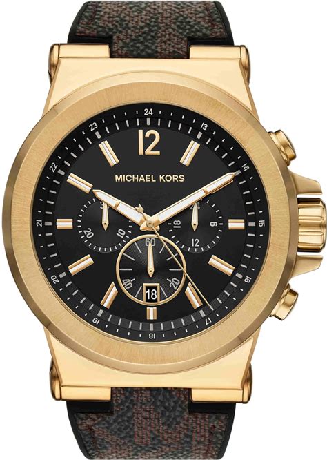 michael kors lederband uhr|Designer.